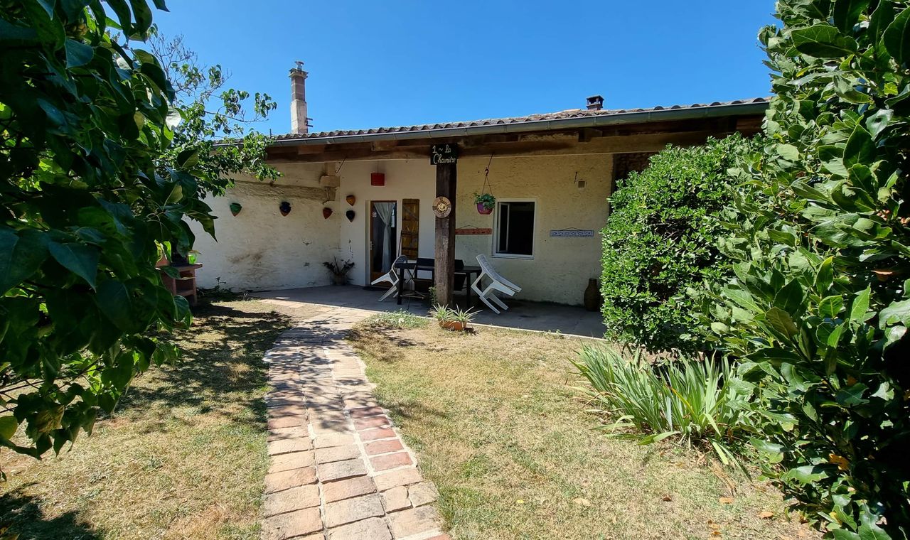 Garden and patio
